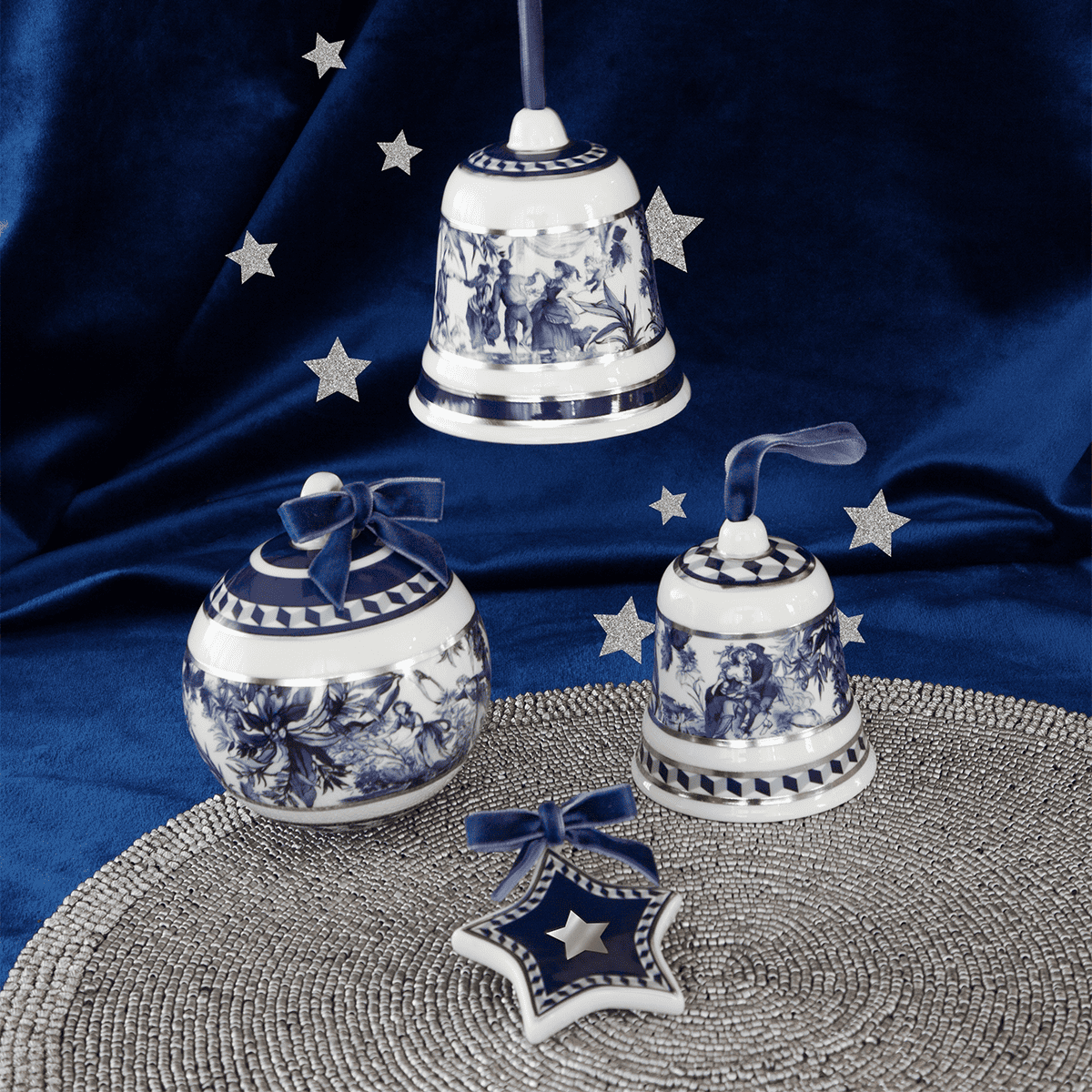 Campanella 10cm Natale - Versailles