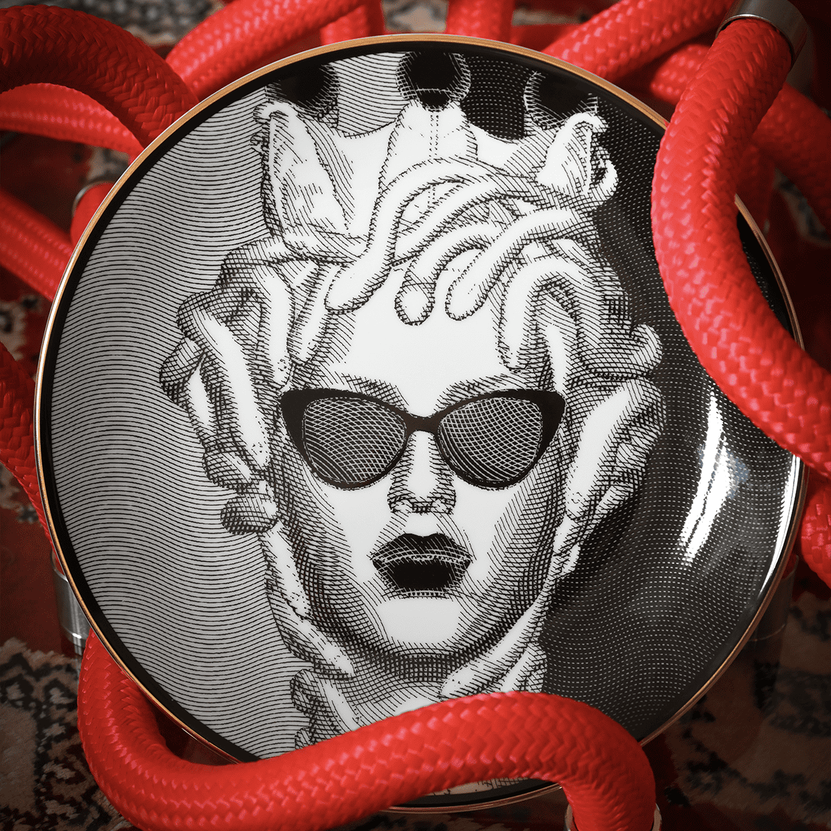 Piatto Decorativo La Vipera - Sagrada Familia