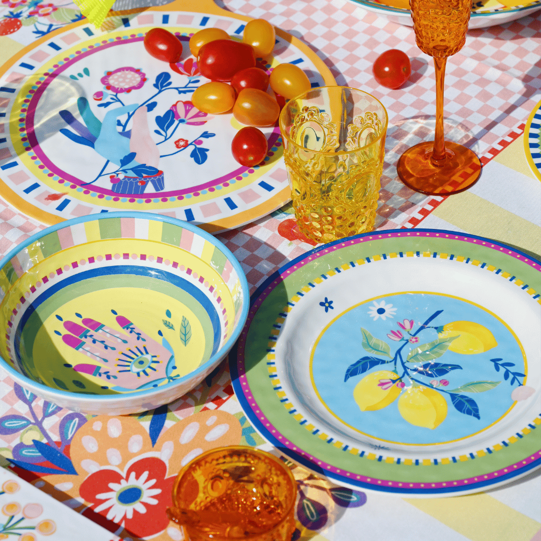 Servizio 18pz Mix&Match - Mamma mia Outdoor