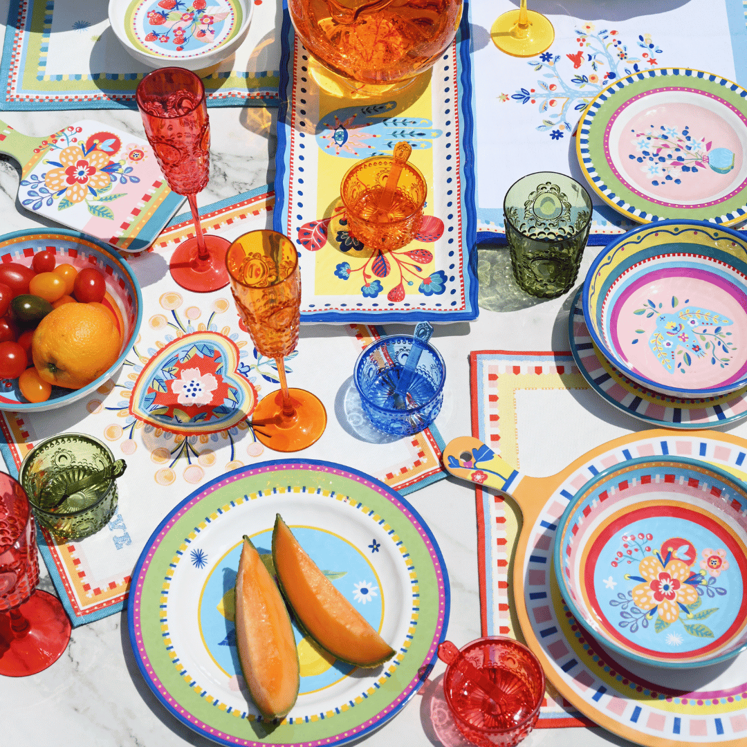Servizio 18pz Mix&Match - Mamma mia Outdoor