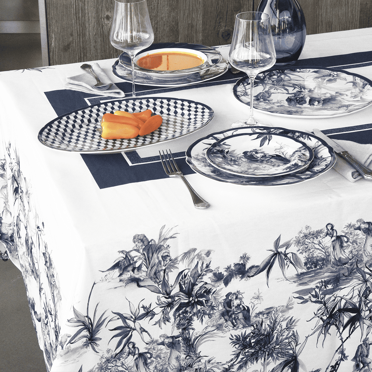 Tablecloth 160x240 - Versailles