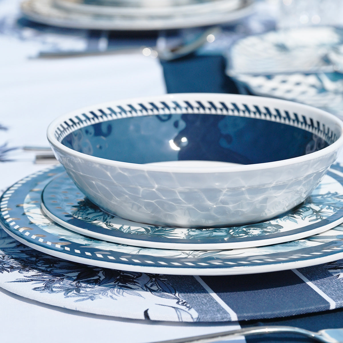Set of 6 soup plates - Versailles