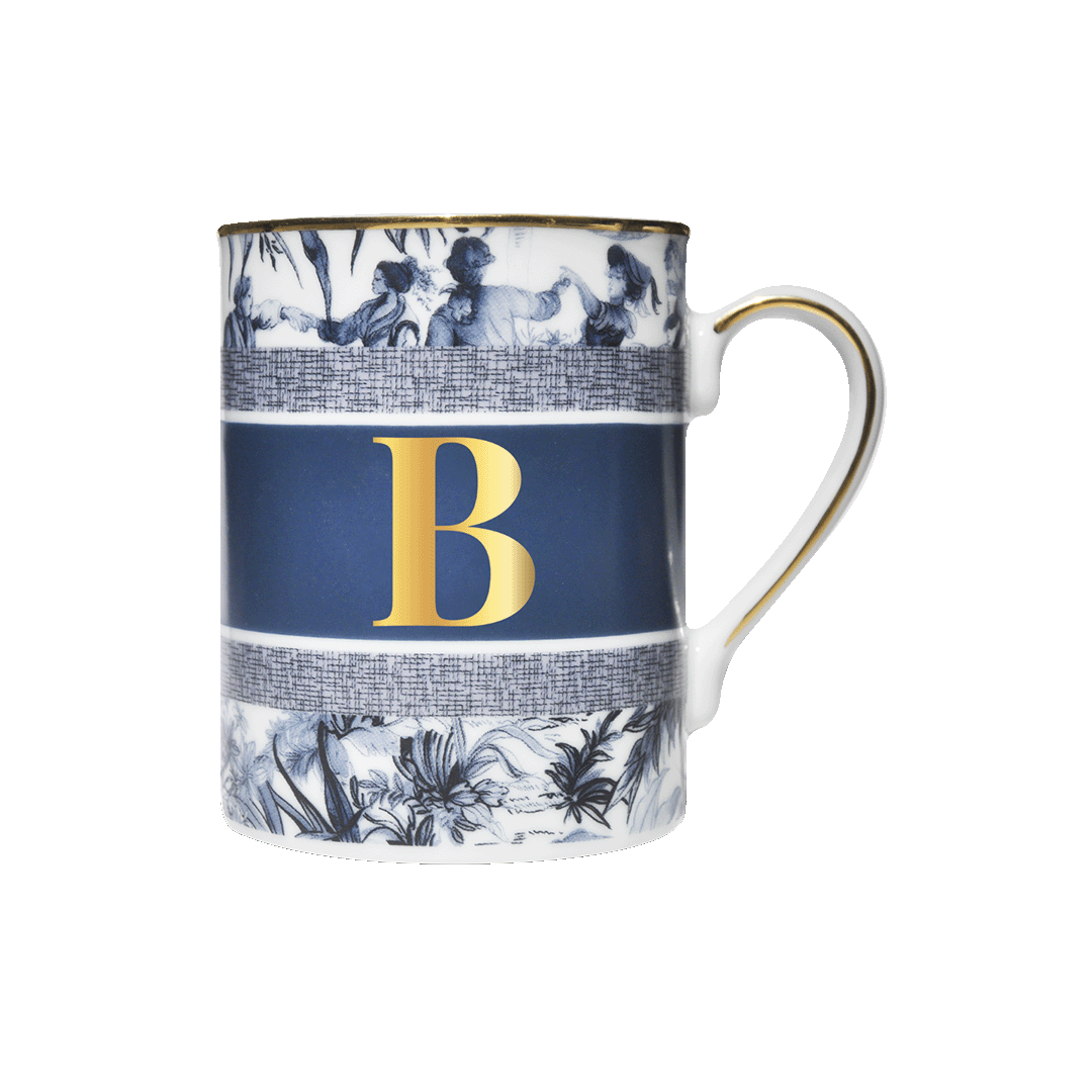 Mug with Letter - Alphabet