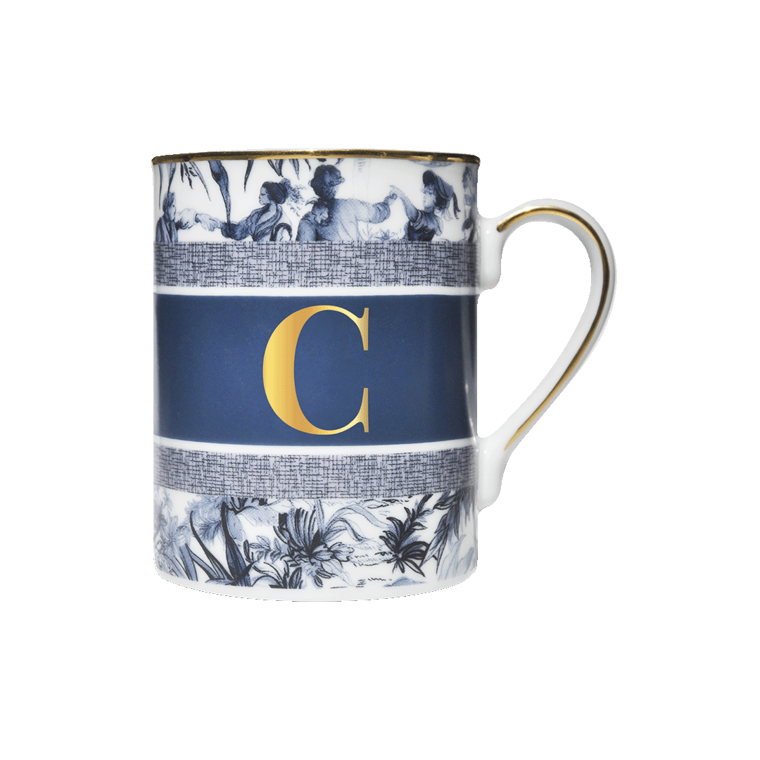 Mug with Letter - Alphabet