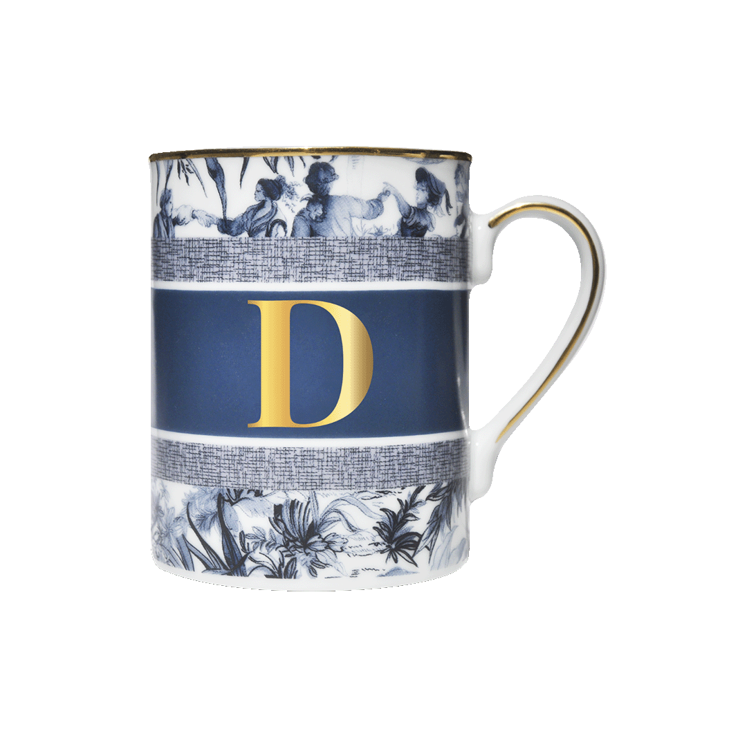Mug with Letter - Alphabet
