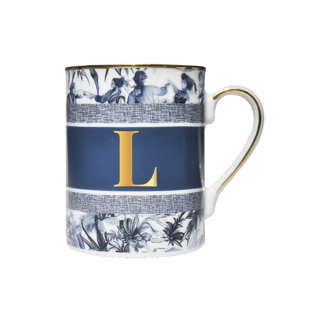 Mug with Letter - Alphabet