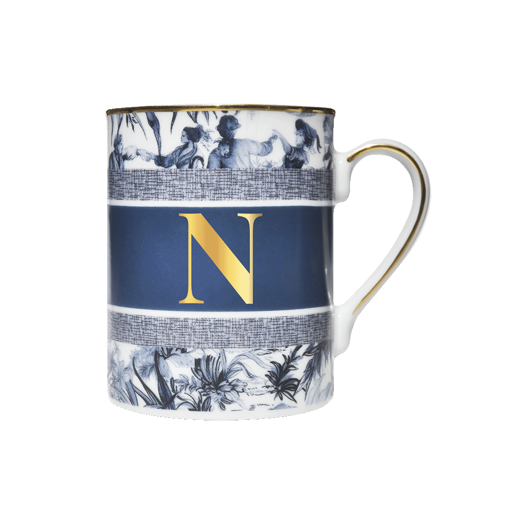 Mug with Letter - Alphabet
