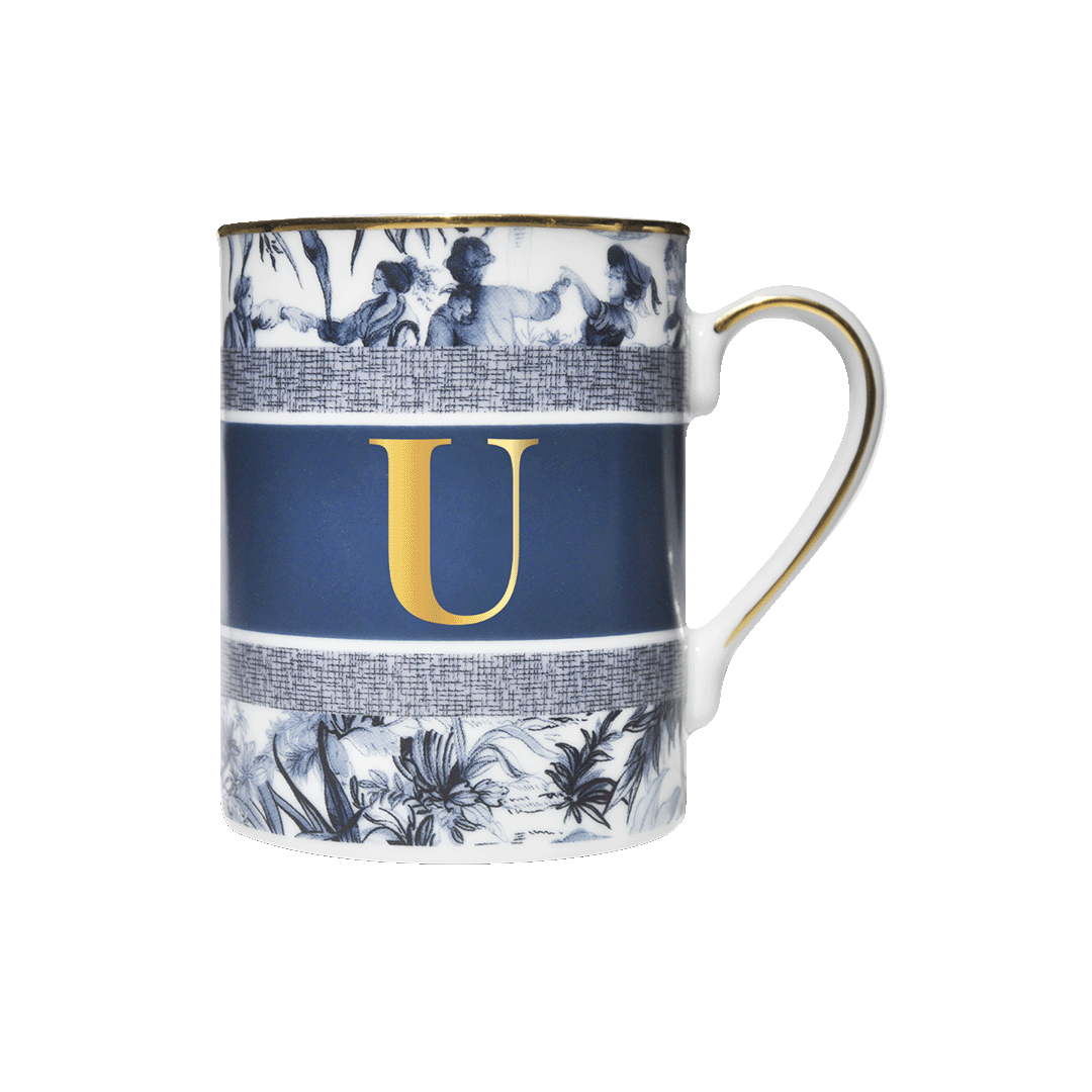 Mug with Letter - Alphabet
