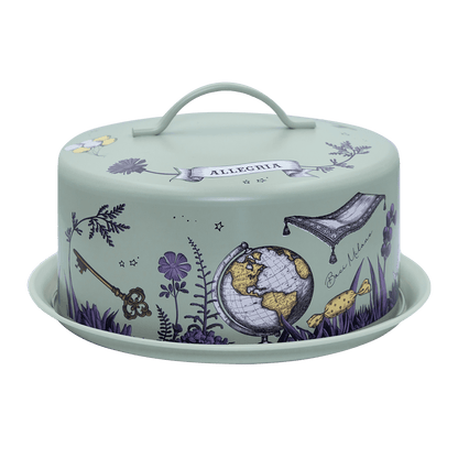 Piatto torta con cupola