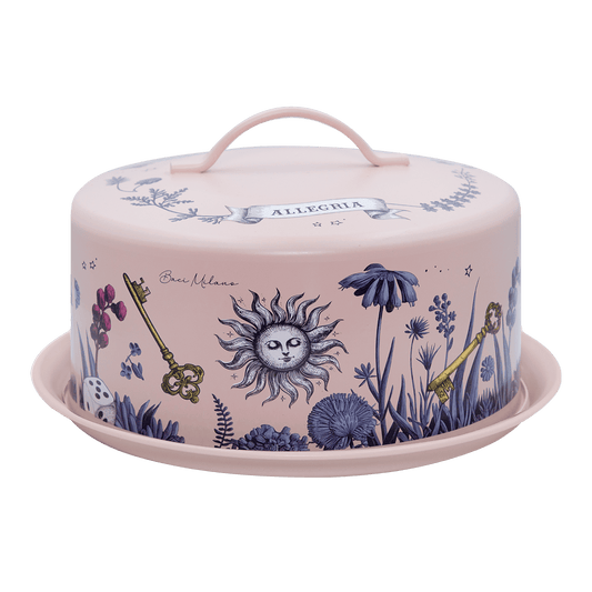 Piatto torta con cupola