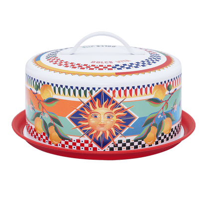 Piatto torta con cupola