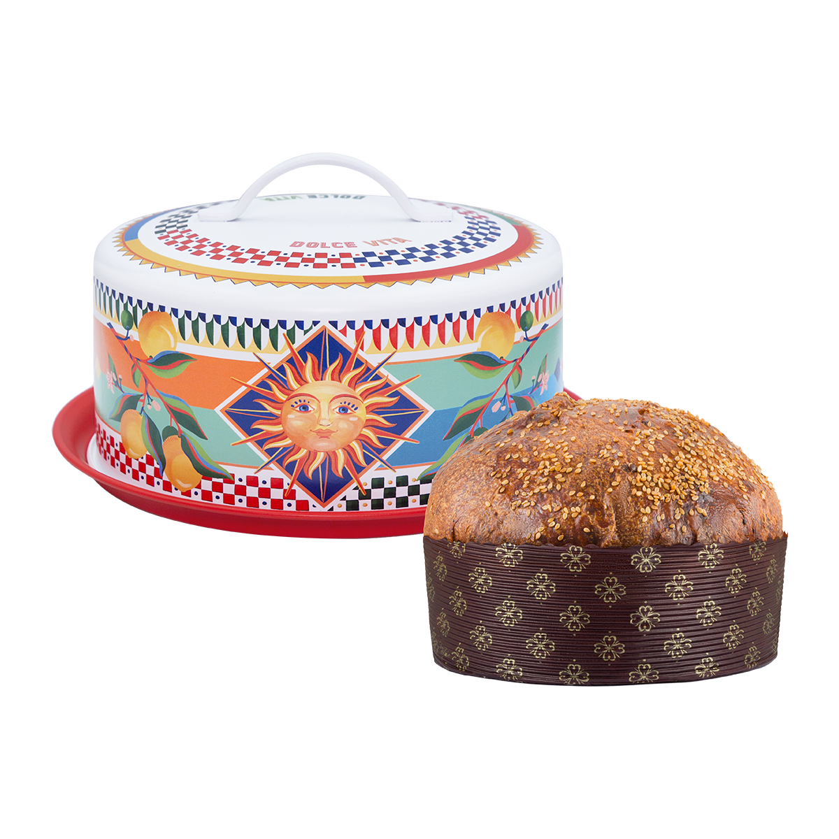 Box aperitivo e Panettone salato 400g