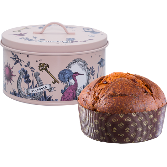 Box Gourmet: Panettone fichi e cioccolato bianco 400g