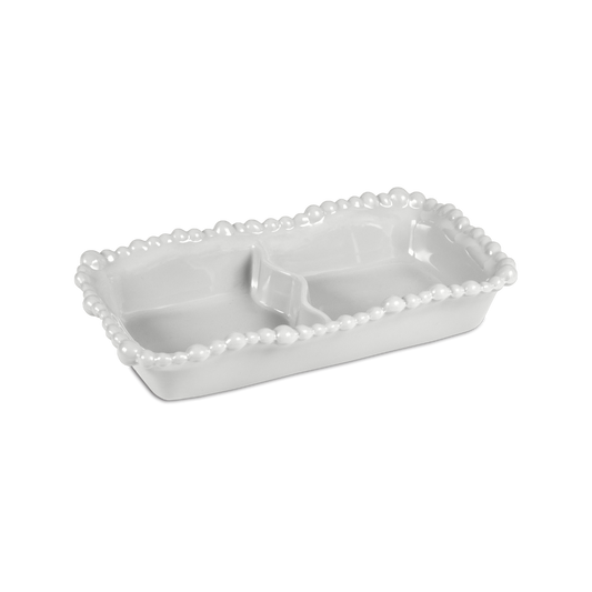 White Glass Holder - Joke