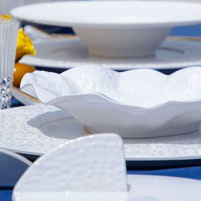 Festooned Salad Bowl - Moon