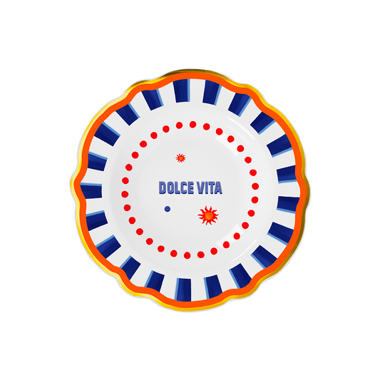 Porcelain soup plate - Mamma Mia
