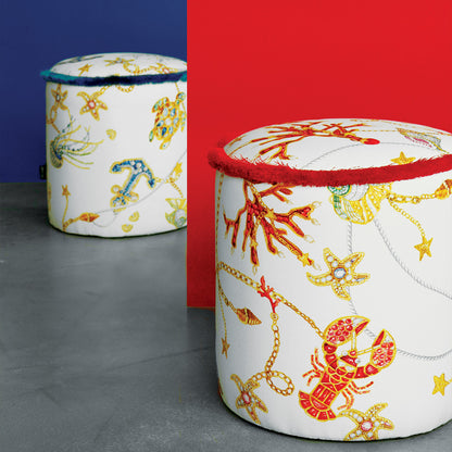 Pouf - Portofino Red
