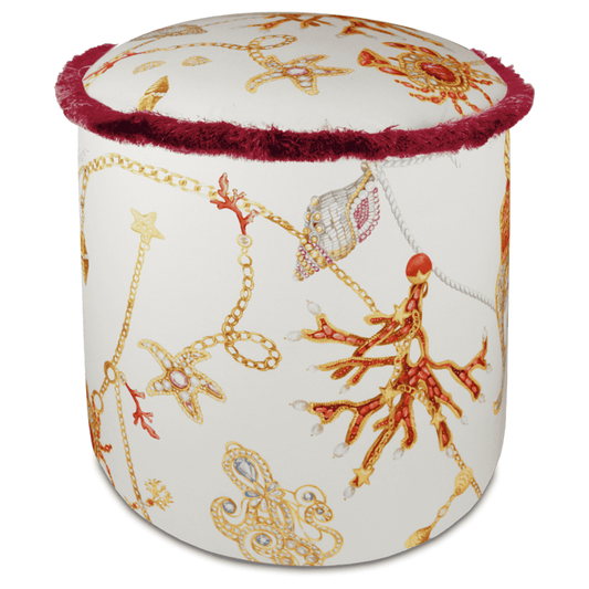 Pouf - Portofino Red