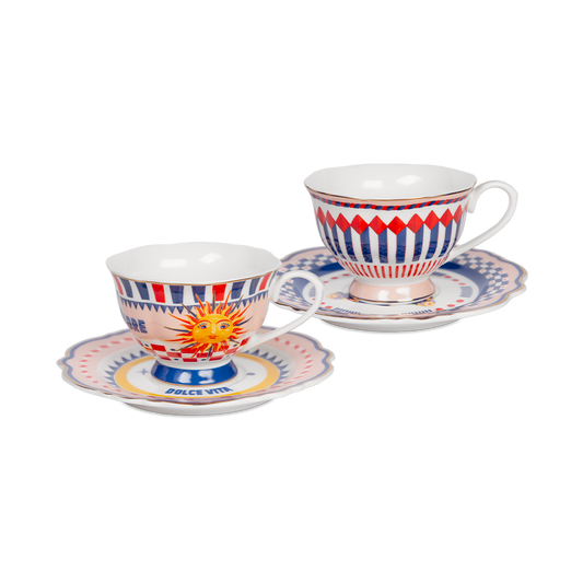 Set of 2 Coffee Cups - Mamma Mia