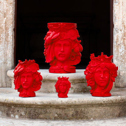 Testa Matta Coppia - Rosso