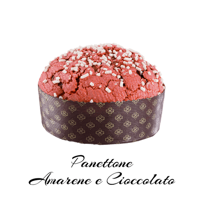 Box Gourmet: Panettone amarene e cioccolato 400g